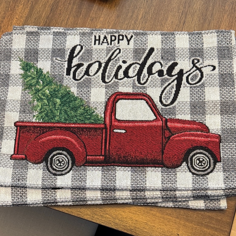 Red Truck Holiday Placemat